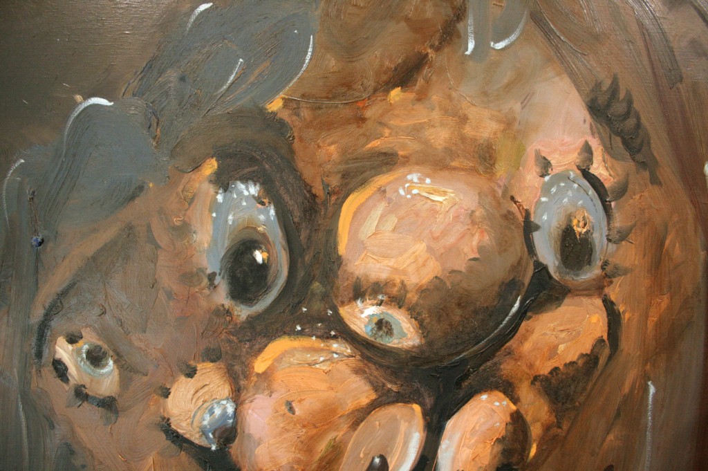 Memories of Rembrandt - Olieverf op canvas (detail)