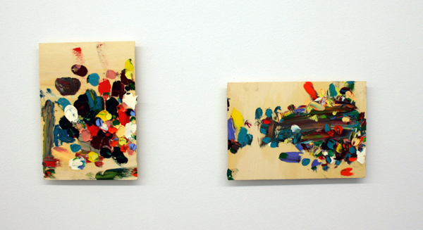 Norbert Prangenberg - Die Liebe Farbe (My Dear Colour) I & II - 30x21cm & 21x30cm Olieverf op hout Norbert Prangenberg - Die Liebe Farbe (My Dear Colour) I & II - 30x21cm & 21x30cm Olieverf op hout