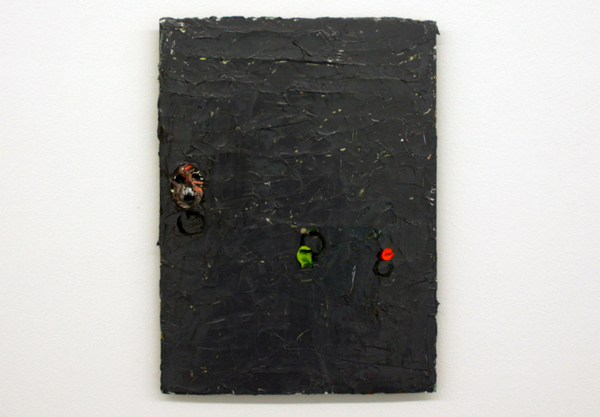 Norbert Prangenberg - Ringe - 40x30cm Olieverf op karton Norbert Prangenberg - Ringe - 40x30cm Olieverf op karton