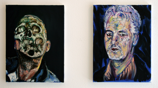 Ron Amir - Unitled - 30x40cm Olieverf op linnen Ron Amir - Unitled - 30x40cm Olieverf op linnen