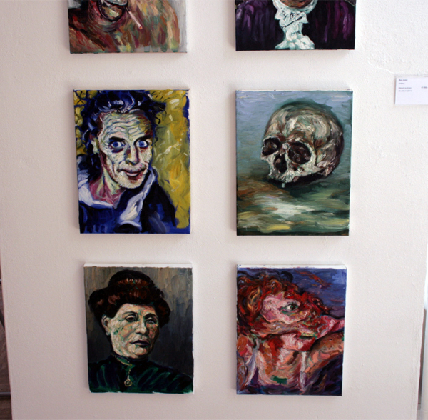 Ron Amir - Untitled - 30x40cm Olieverf op linnen Ron Amir - Untitled - 30x40cm Olieverf op linnen