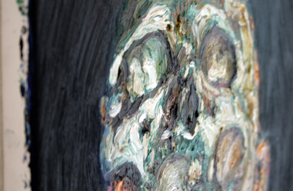 Ron Amir- Untitled - 30x40cm Olieverf op linnen (detail) Ron Amir- Untitled - 30x40cm Olieverf op linnen (detail)