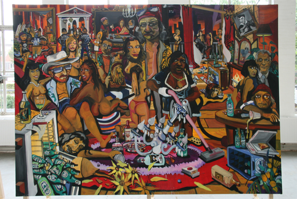 Frank Peeters - Dutch Masters World Tour - Studieraam en canvas Frank Peeters - Dutch Masters World Tour - Studieraam en canvas