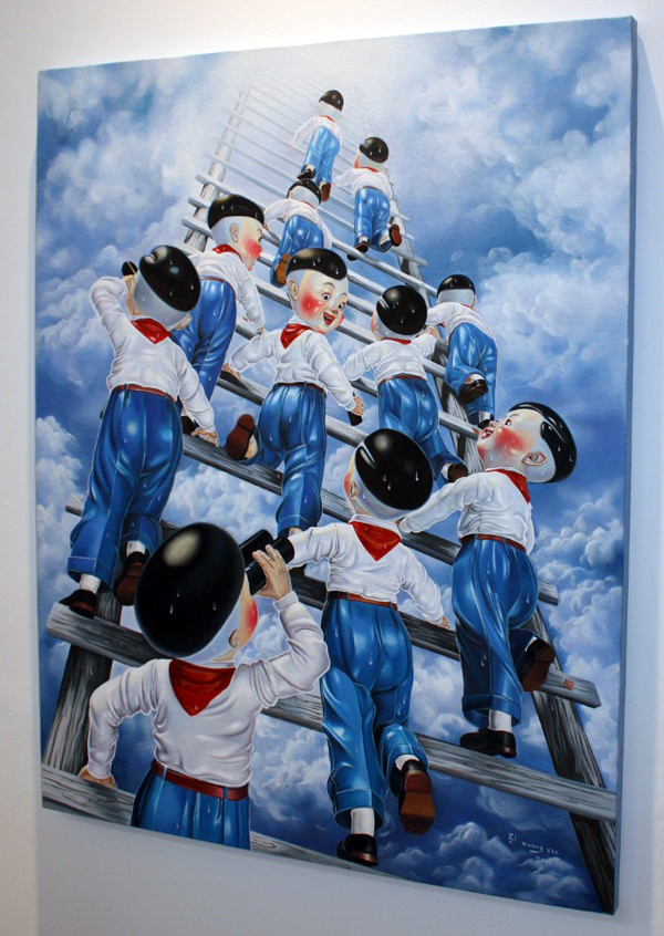 Huang Yin bij Robinsons galerie uit Knokke (691x1024)