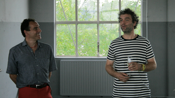 Piet Hein Eek en Joep van Lieshout Piet Hein Eek en Joep van Lieshout