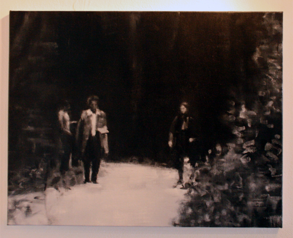 Andrea Radai - Traces - 40x50cm Olieverf op linnen Andrea Radai - Traces - 40x50cm Olieverf op linnen