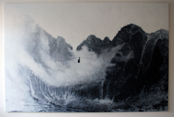 Andrea Radai - Zonder Titel - 250x300cm Olieverf op linnen Andrea Radai - Zonder Titel - 250x300cm Olieverf op linnen