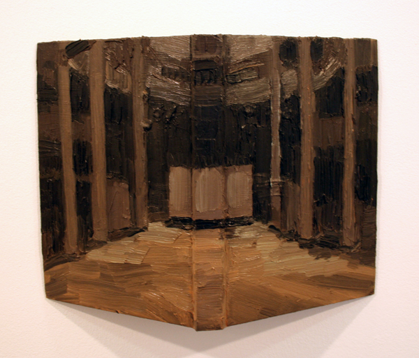 Aukje Koks - De Spiegelzaal - 40x30cm Olieverf op boek Aukje Koks - De Spiegelzaal - 40x30cm Olieverf op boek