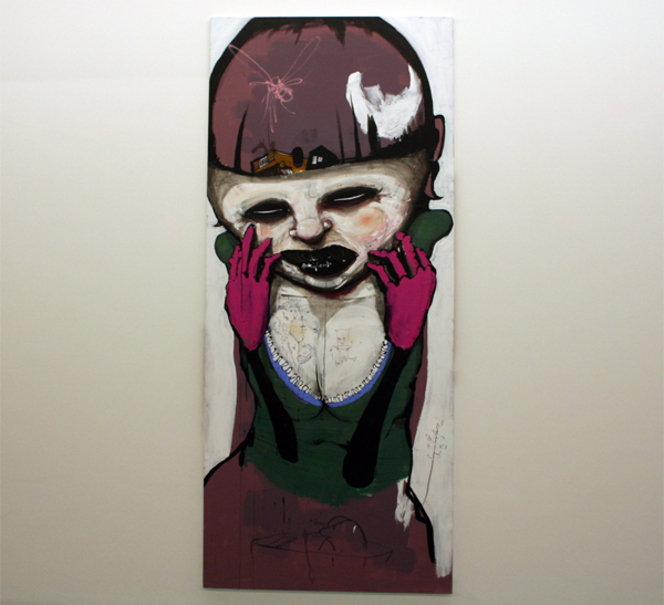 Dave de Leeuw - Onbekende titel - Acrylverf op doek Dave de Leeuw - Onbekende titel - Acrylverf op doek