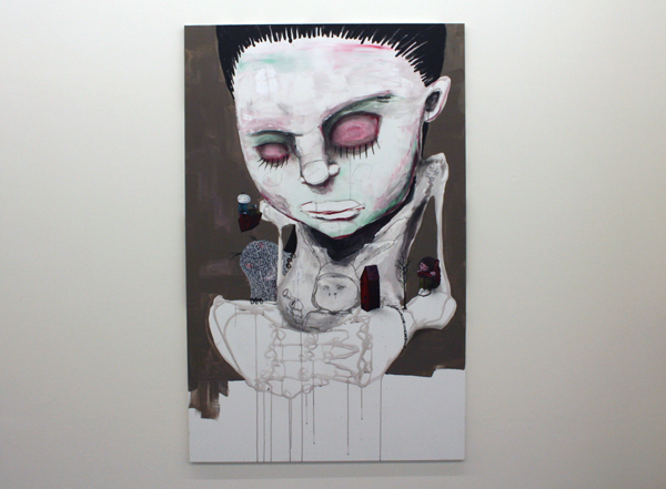 Dave de Leeuw - Onbekende titel - Acrylverf op doek Dave de Leeuw - Onbekende titel - Acrylverf op doek