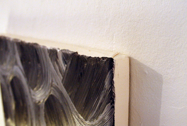 Lon Godin - Zonder Titel - 40x30cm Olieverf op linnen (detail) Lon Godin - Zonder Titel - 40x30cm Olieverf op linnen (detail)