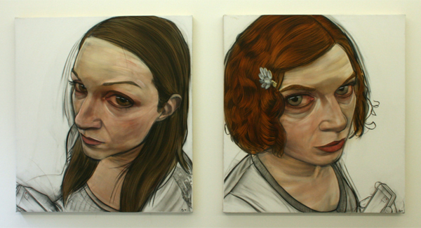 Stylianos Schicho - o.T. - Acrylverf op doek Stylianos Schicho - o.T. - Acrylverf op doek