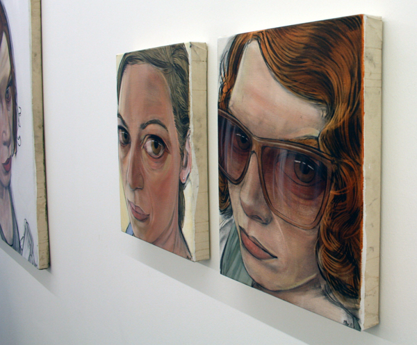 Stylianos Schicho - o.T. - Acrylverf op doek (detail) Stylianos Schicho - o.T. - Acrylverf op doek (detail)