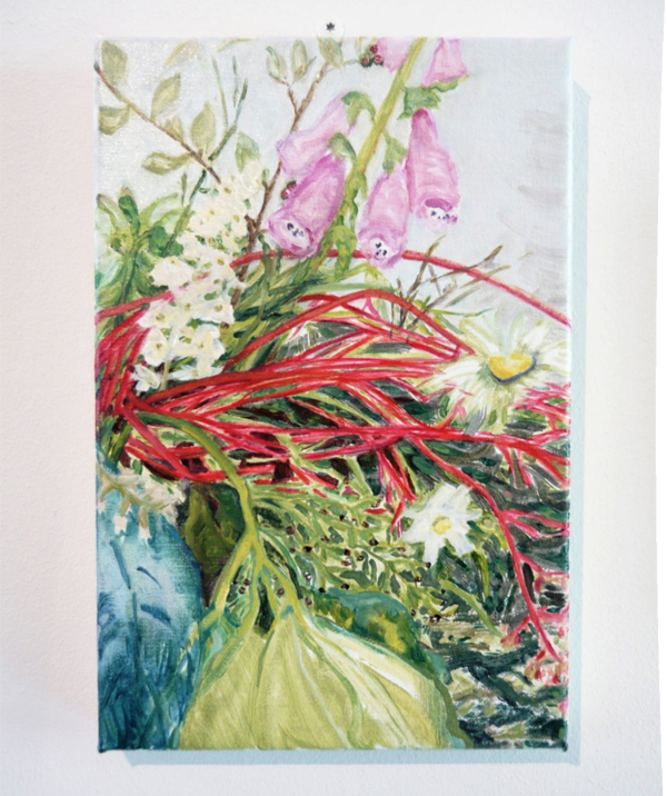 Wenda Kieskamp - Zonder Titel - Olieverf op doek Wenda Kieskamp - Zonder Titel - Olieverf op doek