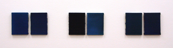 Marthe Wéry - Calais 95 petit serie bleue - Acrylverf op doek Marthe Wéry - Calais 95 petit serie bleue - Acrylverf op doek