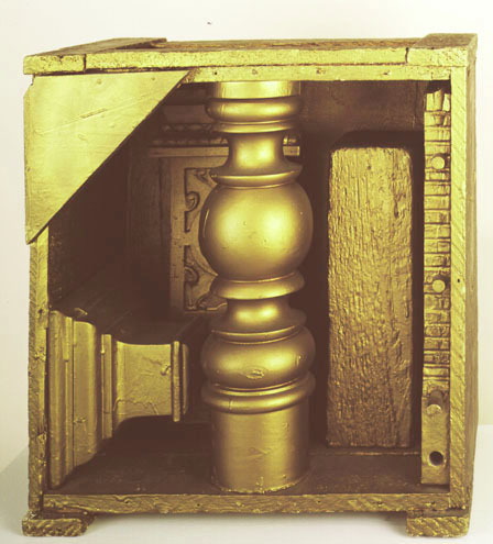 Louise Nevelson- Gold Box Louise Nevelson- Gold Box