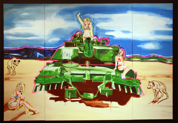 Marie Civikov - Welcome to join - 200x290cm Olieverf en acrylverf op linnen Marie Civikov - Welcome to join - 200x290cm Olieverf en acrylverf op linnen