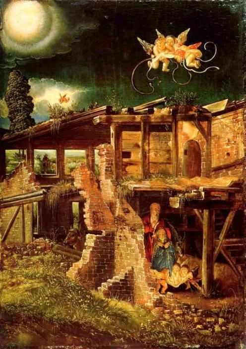 Albrecht Altdorfer - De Ontvangenis Albrecht Altdorfer - De Ontvangenis