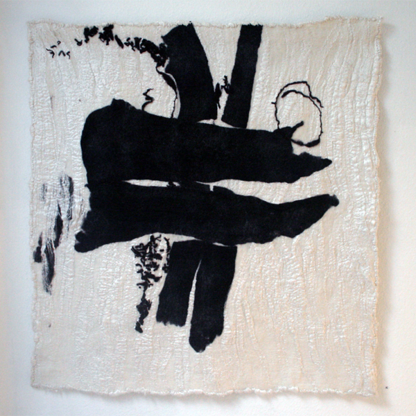 Claudy Jongstra - Zonder Titel - 100x100cm Vilt op zijde_2 Claudy Jongstra - Zonder Titel - 100x100cm Vilt op zijde