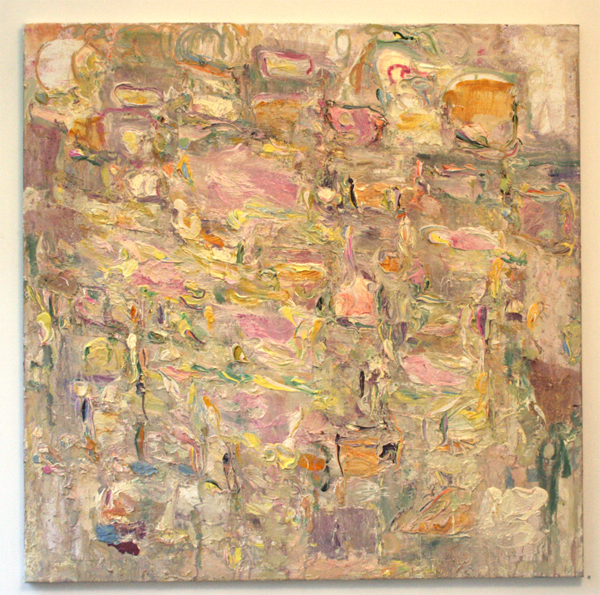 Marc Mulders - Bloemenweide - 140x140cm Olieverf op doek Marc Mulders - Bloemenweide - 140x140cm Olieverf op doek