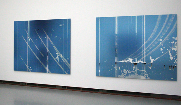 Marijke van Warmerdam - Traces - Zeefdruk op spiegel op dibond_2 Marijke van Warmerdam - Traces - Zeefdruk op spiegel op dibond