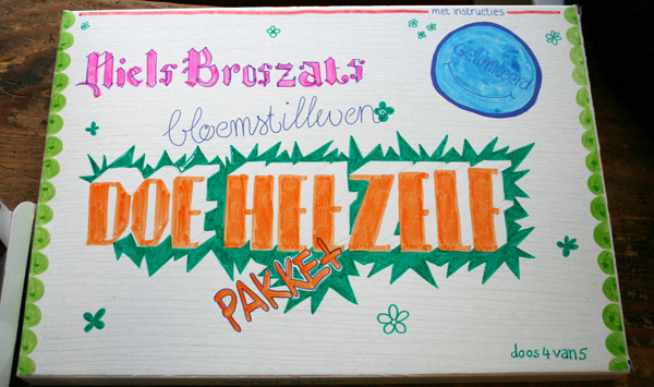 Niels Broszat - Doe het zelf kit Niels Broszat - Doe het zelf kit