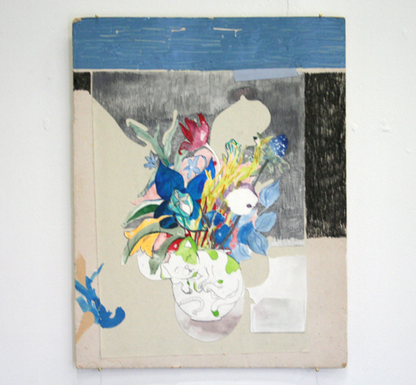 Niels Broszat - Kitty 2 - 50x39cm Mixed Media op karton Niels Broszat - Kitty 2 - 50x39cm Mixed Media op karton