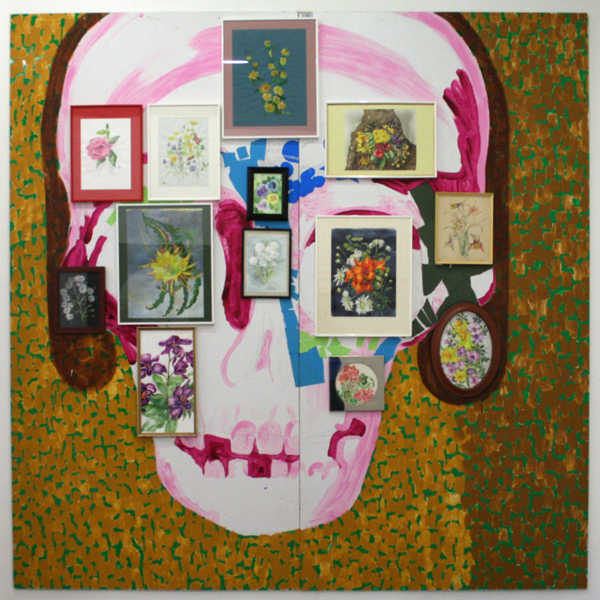 Niels Broszat - Oma's Erfenis - 245x244cm Mixed Media op MDF Niels Broszat - Oma's Erfenis - 245x244cm Mixed Media op MDF