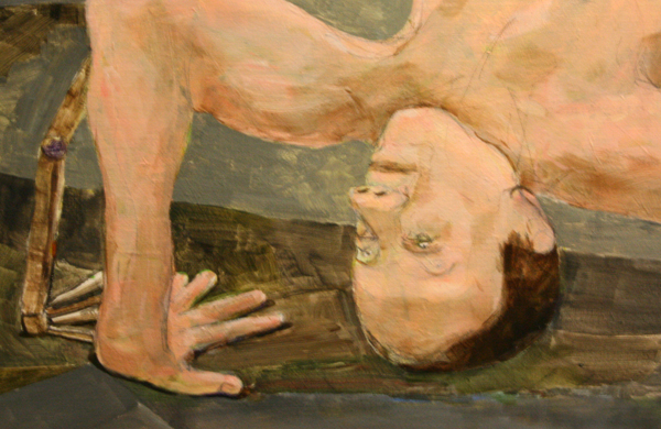 Roland Sohier - Exercise - 120x160cm Olieverf op canvas (detail) Roland Sohier - Exercise - 120x160cm Olieverf op canvas (detail)