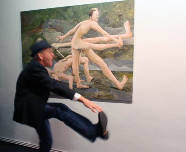 Roland Sohier - Exercise - 120x160cm Olieverf op canvas Roland Sohier - Exercise - 120x160cm Olieverf op canvas