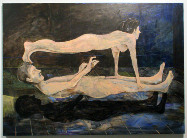 Roland Sohier - Float - 80x100cm Olieverf op canvas Roland Sohier - Float - 80x100cm Olieverf op canvas