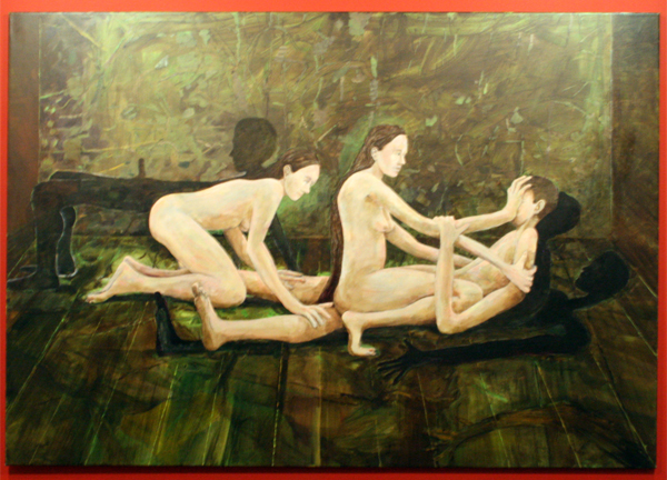 Roland Sohier - Resurrection - 140x200cm Olieverf op canvas Roland Sohier - Resurrection - 140x200cm Olieverf op canvas