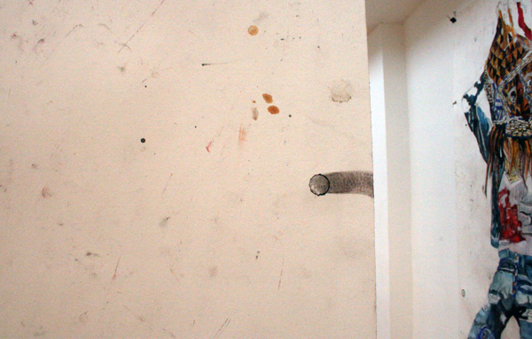 Charlotte Schleiffert - White Dutch - 273x151 Mixed media op papier (detail) Charlotte Schleiffert - White Dutch - 273x151 Mixed media op papier (detail)