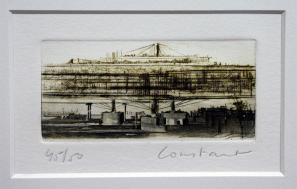 Constant - Sector - 6x12cm Ets en drogenaald Constant - Sector - 6x12cm Ets en drogenaald