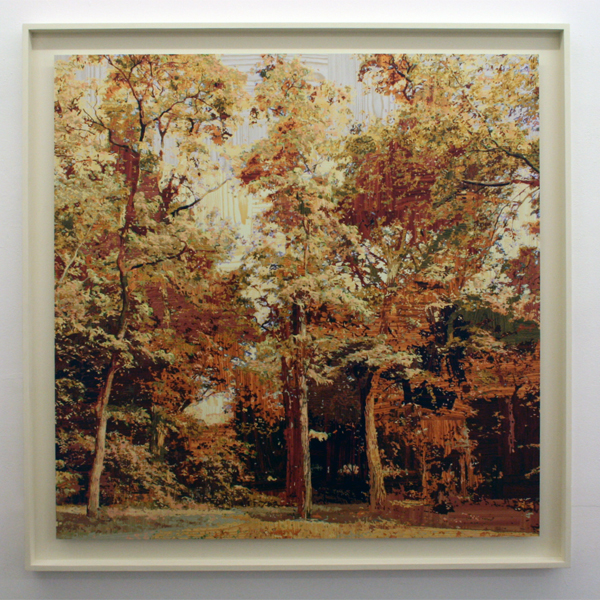 Gary Carsley - D74a Pulse NY - 135x135cm Cprint op dibond en lambda monoprint Gary Carsley - D74a Pulse NY - 135x135cm Cprint op dibond en lambda monoprint