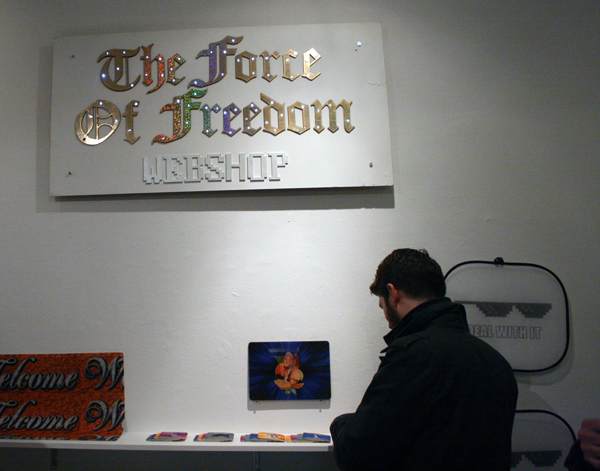 Force of Freedom (Micha Prinsen & Roel Roscam Abbing) Force of Freedom (Micha Prinsen & Roel Roscam Abbing)