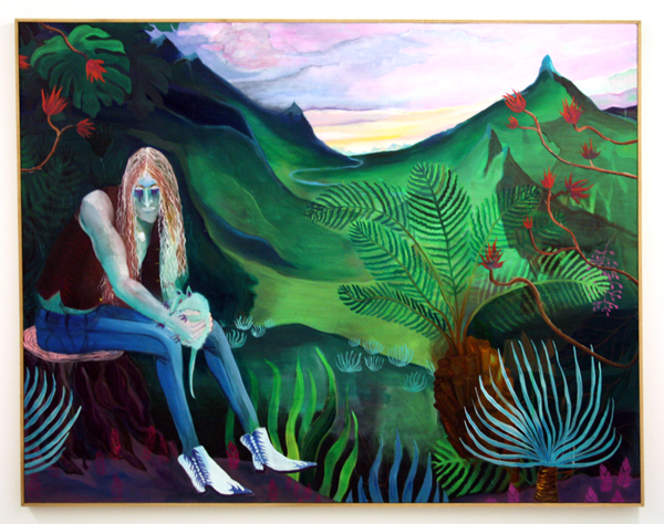 Marie Aly - Lonesome - 140x180cm Olieverf op canvas Marie Aly - Lonesome - 140x180cm Olieverf op canvas