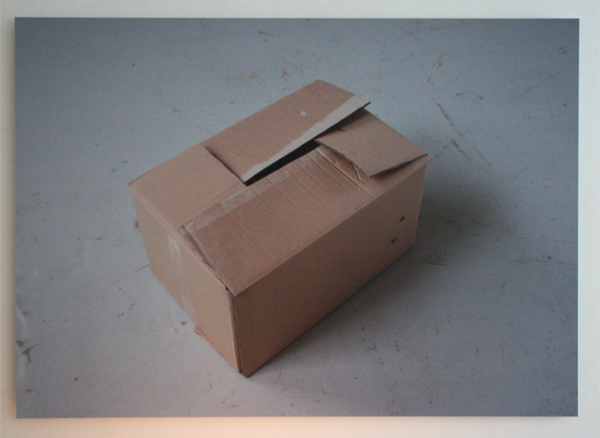 Rumiko Hagiwara - Books, dvds, cables, umbrella, flashlight, ashtray, cushions in the carton box - 100x71cm Inkjet print op aluminium Rumiko Hagiwara - Books, dvds, cables, umbrella, flashlight, ashtray, cushions in the carton box - 100x71cm Inkjet print op aluminium