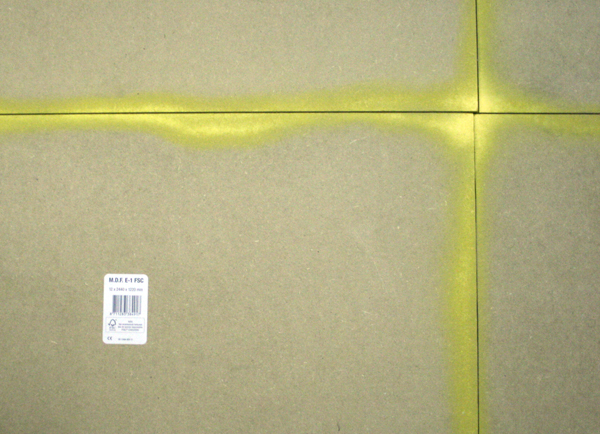 Oliver Rafferty - Untitled - MDF en spuitbus_2 Oliver Rafferty - Untitled - MDF en spuitbus