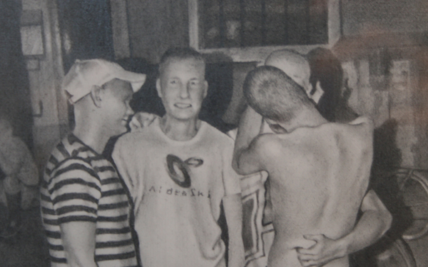 Upstream - David Haines_2 (detail) Upstream - David Haines (detail)