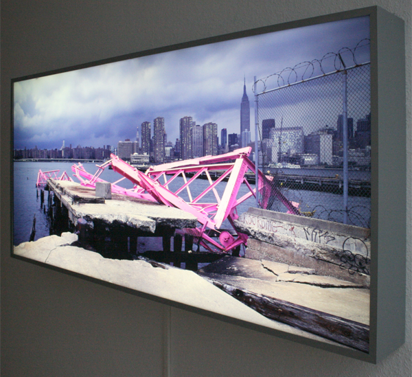 Huub van der Loo - PinkingNY - 70x150cm Duratrans Huub van der Loo - PinkingNY - 70x150cm Duratrans