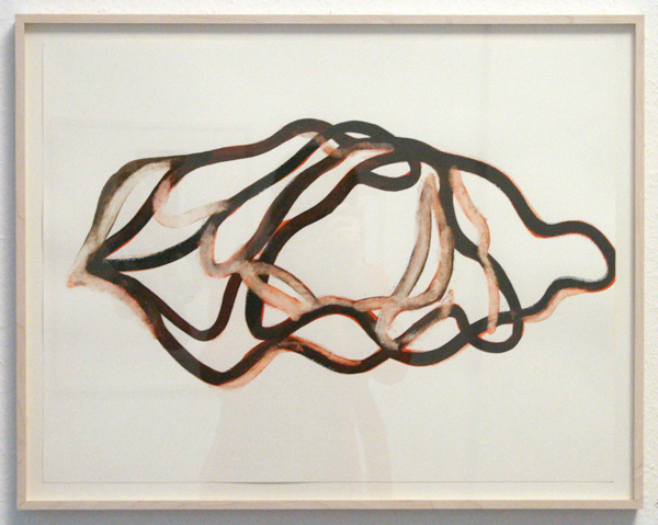 Huub van der Loo - Zonder Titel - 50x65cm Aquarel op papier Huub van der Loo - Zonder Titel - 50x65cm Aquarel op papier