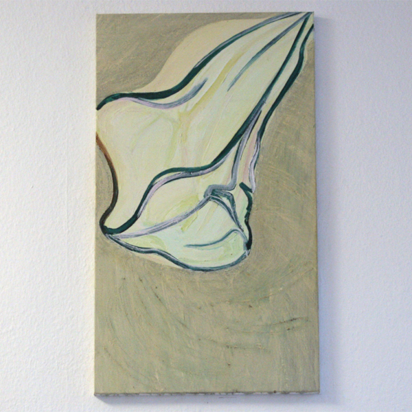 Huub van der Loo - Zonder Titel - 90x50cm Olieverf op linnen Huub van der Loo - Zonder Titel - 90x50cm Olieverf op linnen