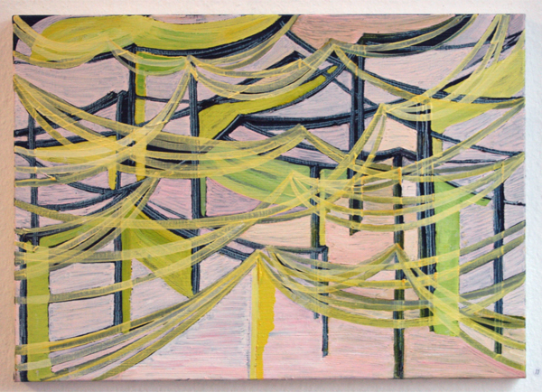 Huub van der Loo - Zonder Titel (What are you hinking, you never talk to me) - 50x70cm Olieverf op linnen Huub van der Loo - Zonder Titel (What are you hinking, you never talk to me) - 50x70cm Olieverf op linnen