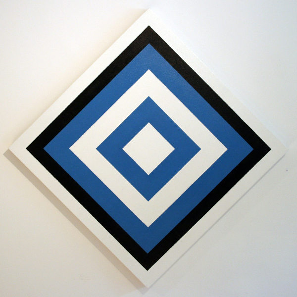 Niek Hendrix - Zestig einden - 65x65cm Olieverf op doek op paneel Niek Hendrix - Zestig einden - 65x65cm Olieverf op doek op paneel