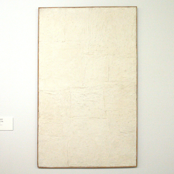 Piero Manzoni - Achrome - Koolien op doek Piero Manzoni - Achrome - Koolien op doek