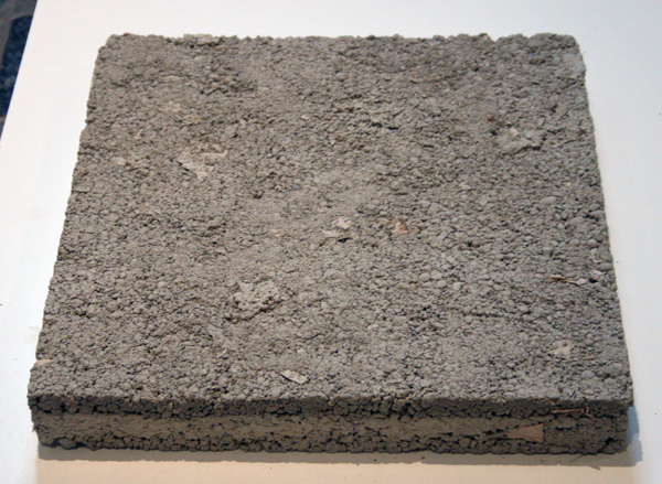 Remco Torenbosch - Foundation Stones (papercrete prototypes A - E) - Beton (detail) Remco Torenbosch - Foundation Stones (papercrete prototypes A - E) - Beton (detail)