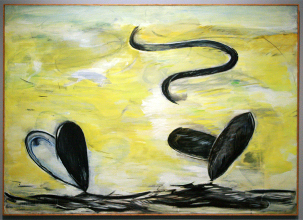 Rene Daniels - Avenue Plantage Moyen - Olieverf op doek Rene Daniels - Avenue Plantage Moyen - Olieverf op doek