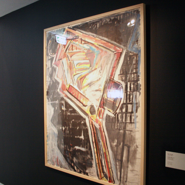 Rene Daniels - Zonder Titel - Acrylverf op papier Rene Daniels - Zonder Titel - Acrylverf op papier