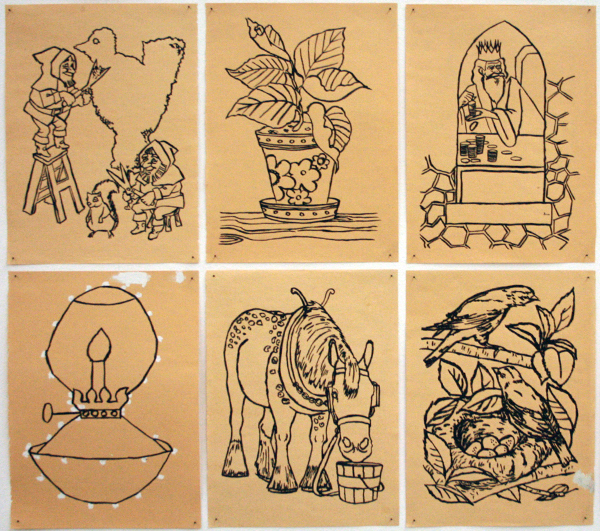 Rob Scholte & Sandra Derks - Rom 87 - Ecolaverf op papier_1 Rob Scholte & Sandra Derks - Rom 87 - Ecolaverf op papier